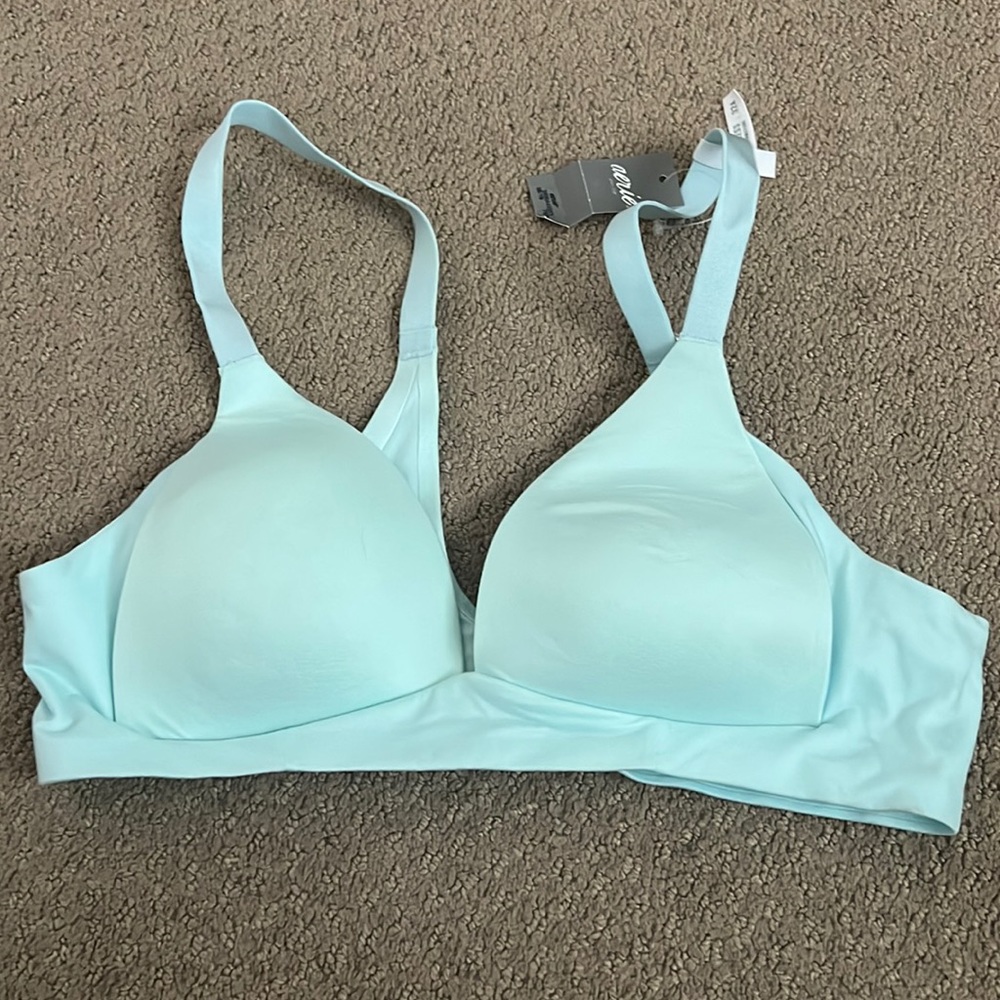 Aerie, comfy 32 a cup bra. Never been worn light blue